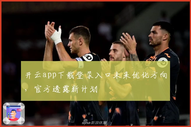 开云app下载登录入口未来优化方向,官方透露新计划